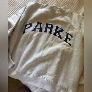 Parke mockneck xxl brand new navy gray